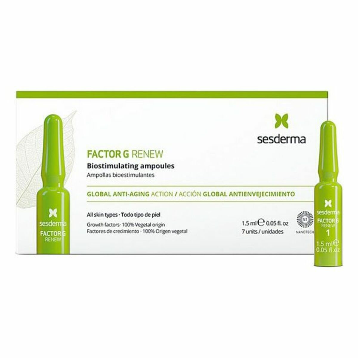 Ampolas Sesderma FACTOR G 2 ml